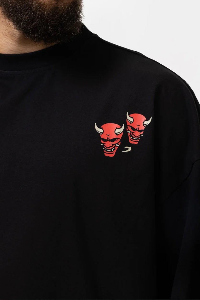 Death Before Dishonor 롱슬리브 티셔츠 블랙