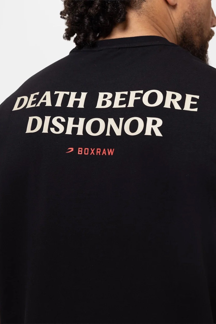 Death Before Dishonor 머슬 탱크탑 블랙