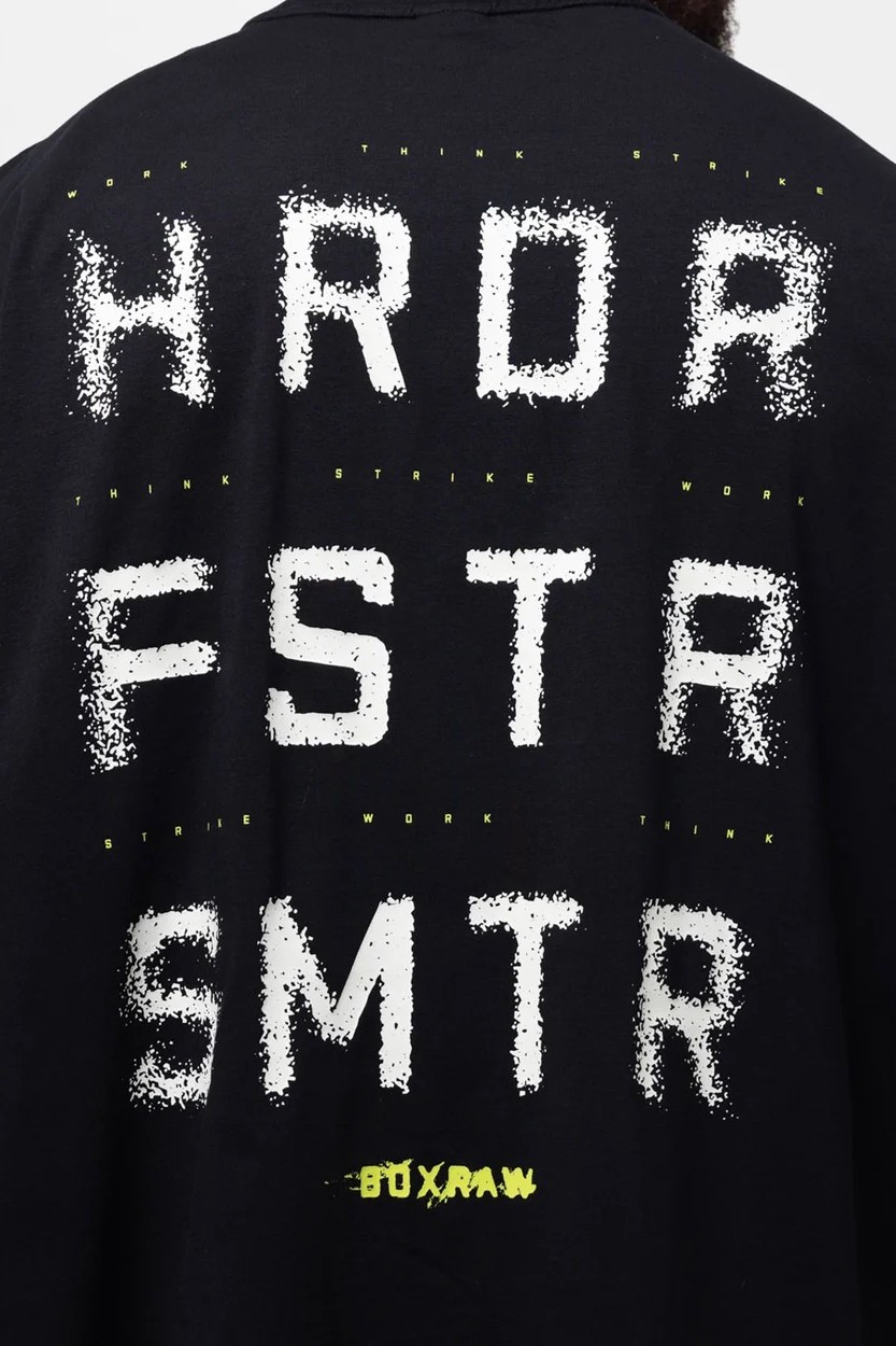 HRDR FSTR SMTR 롱슬리브 티셔츠 블랙