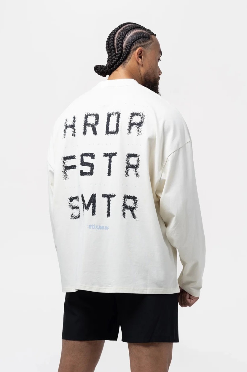 HRDR FSTR SMTR 롱슬리브 티셔츠 아이보리