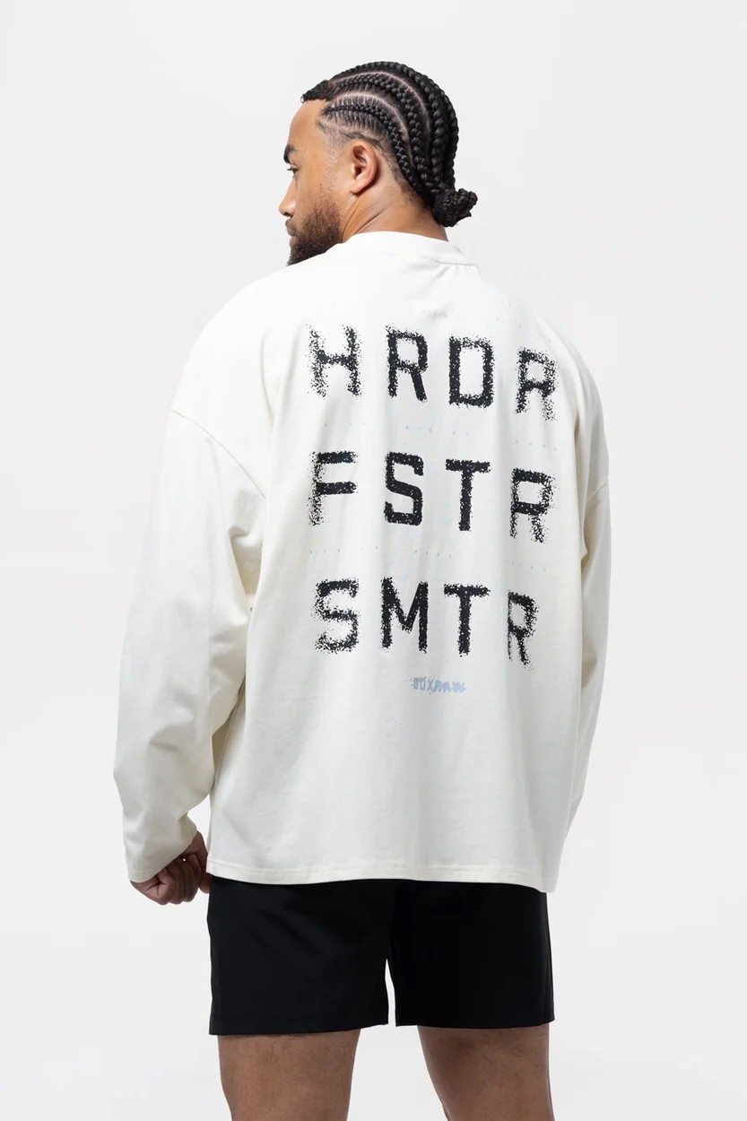 HRDR FSTR SMTR 롱슬리브 티셔츠 아이보리
