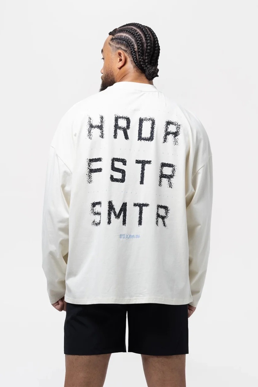 HRDR FSTR SMTR 롱슬리브 티셔츠 아이보리