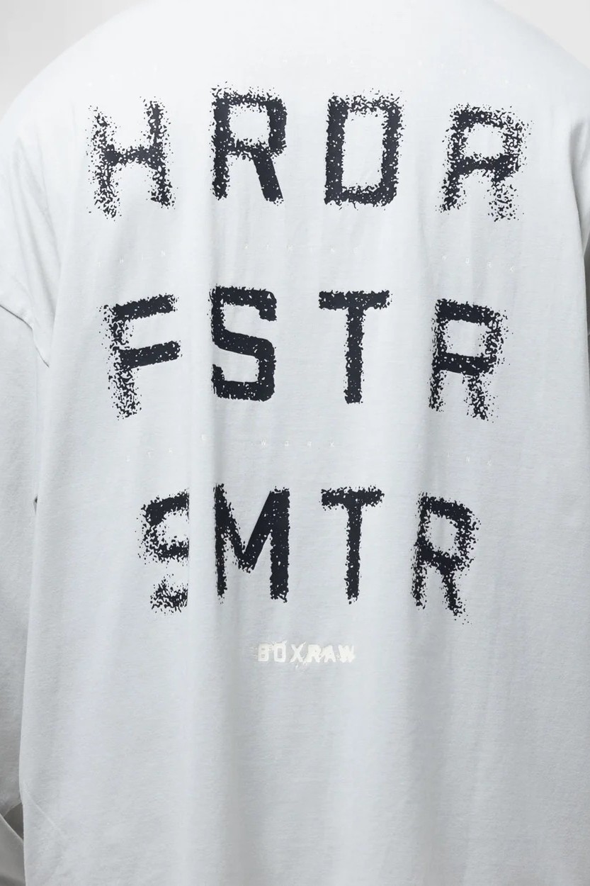 HRDR FSTR SMTR 롱슬리브 티셔츠 슬레이트