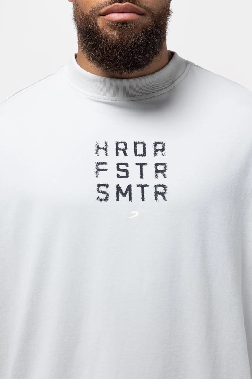 HRDR FSTR SMTR 롱슬리브 티셔츠 슬레이트