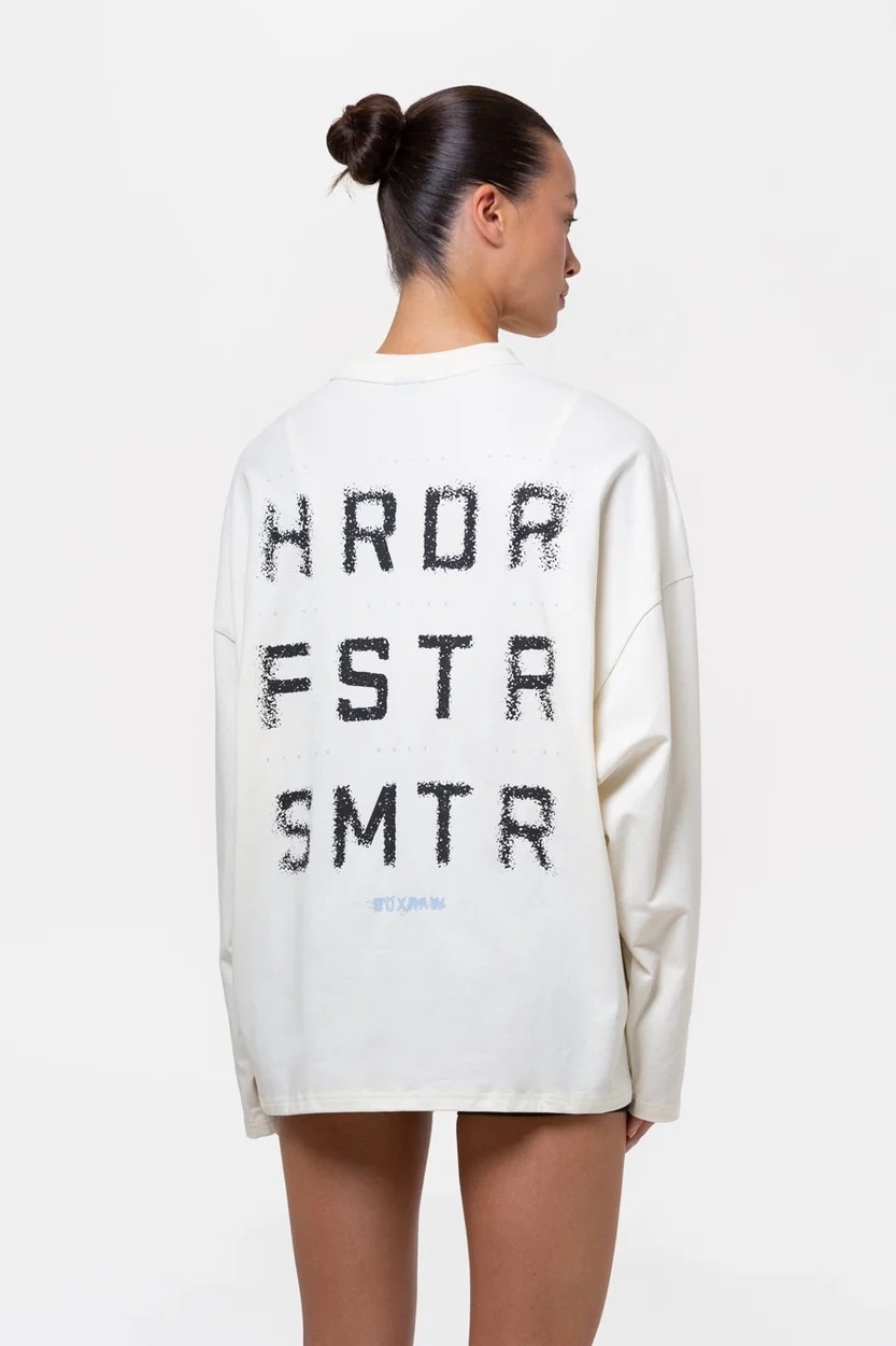 HRDR FSTR SMTR 롱슬리브 티셔츠 아이보리