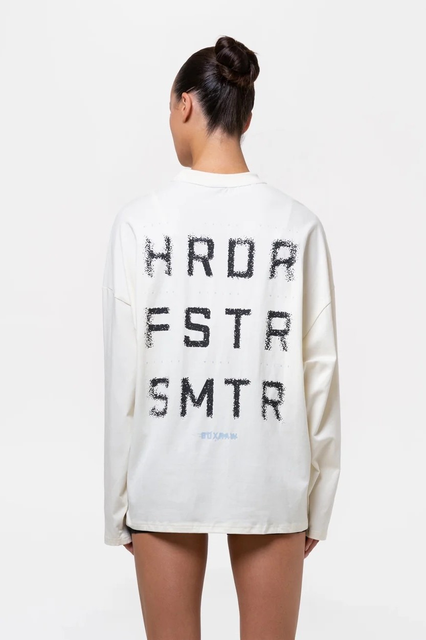 HRDR FSTR SMTR 롱슬리브 티셔츠 아이보리