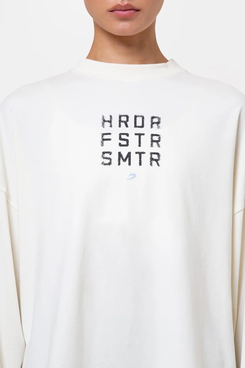 HRDR FSTR SMTR 롱슬리브 티셔츠 아이보리