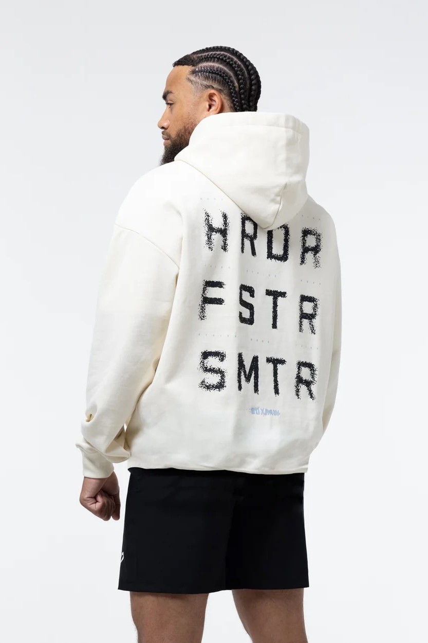 HRDR FSTR SMTR 오버사이즈 후디 아이보리