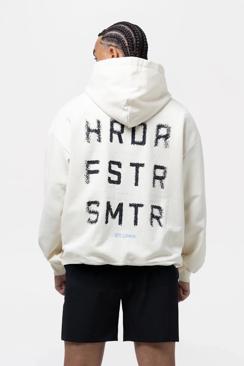 HRDR FSTR SMTR 오버사이즈 후디 아이보리