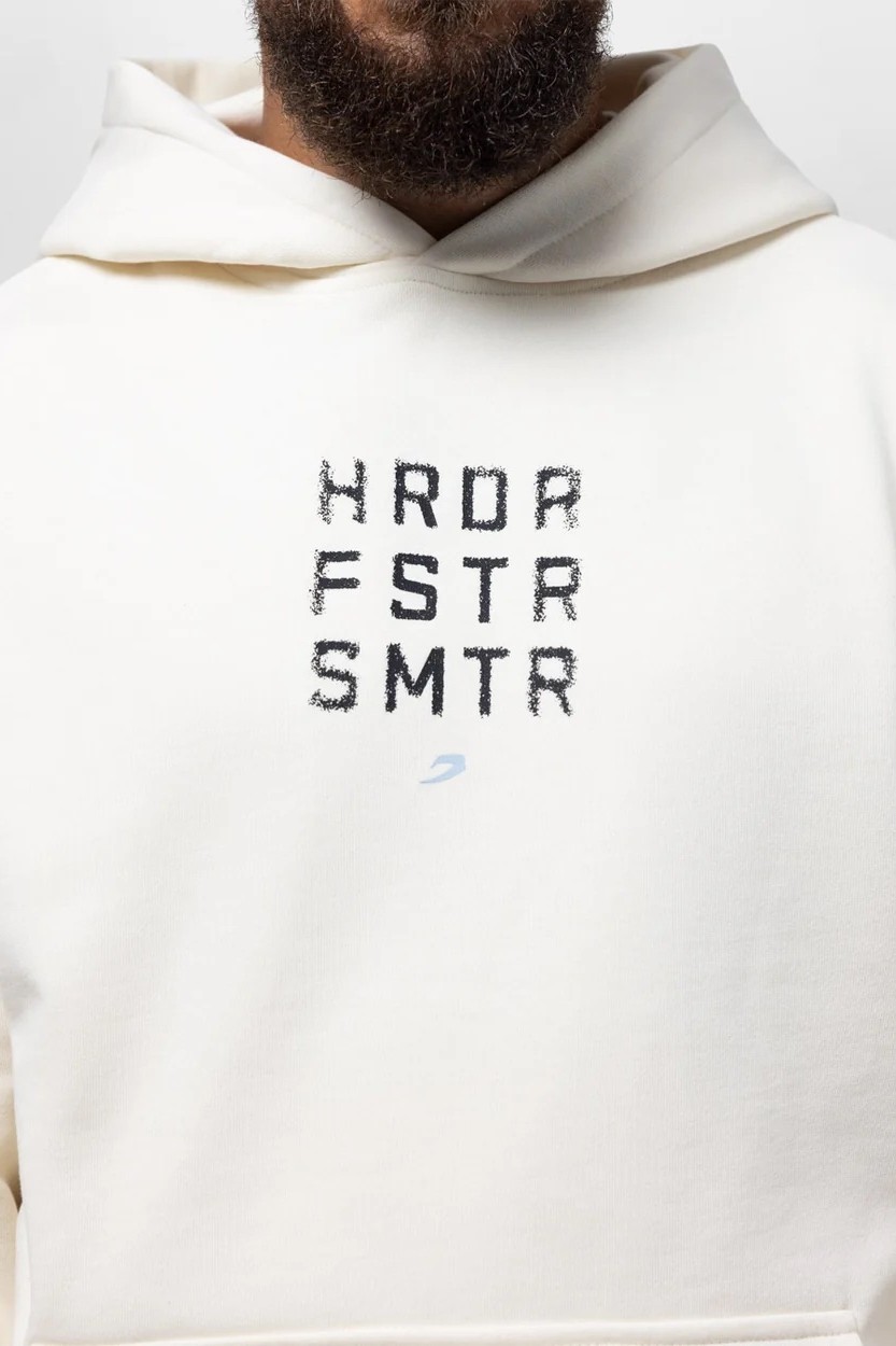 HRDR FSTR SMTR 오버사이즈 후디 아이보리