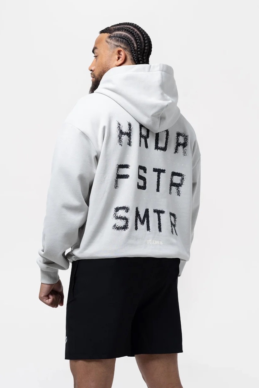 HRDR FSTR SMTR 오버사이즈 후디 슬레이트