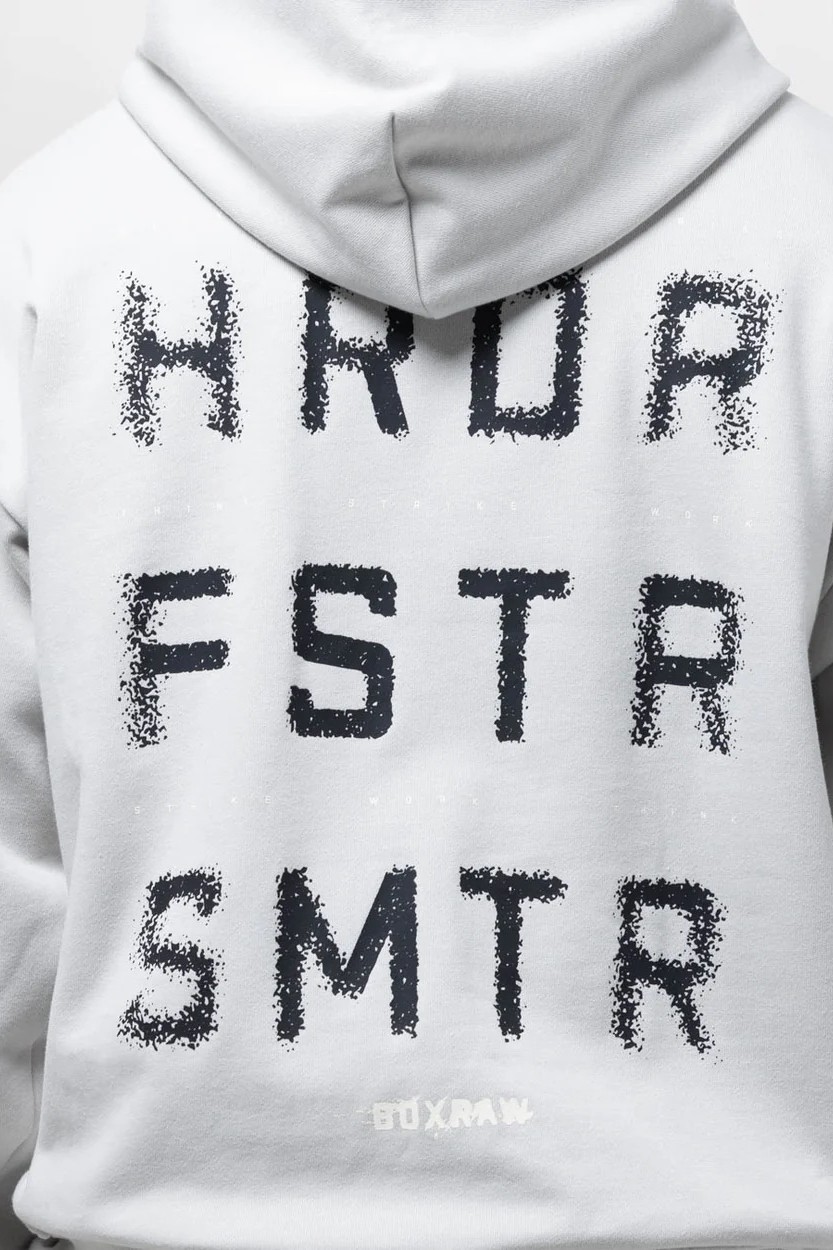 HRDR FSTR SMTR 오버사이즈 후디 슬레이트