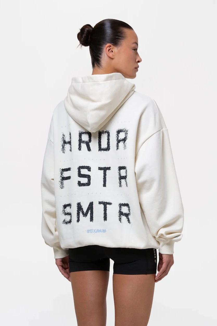 HRDR FSTR SMTR 오버사이즈 후디 아이보리