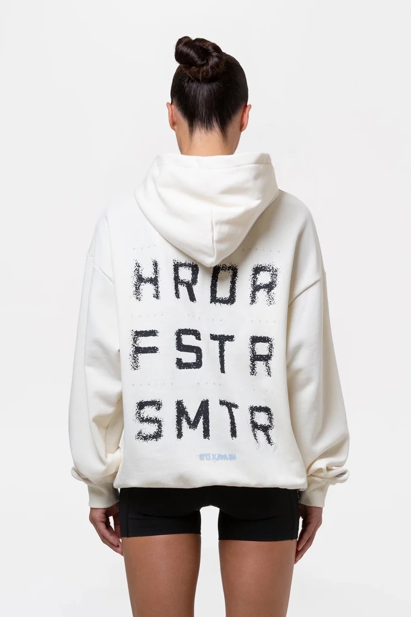 HRDR FSTR SMTR 오버사이즈 후디 아이보리