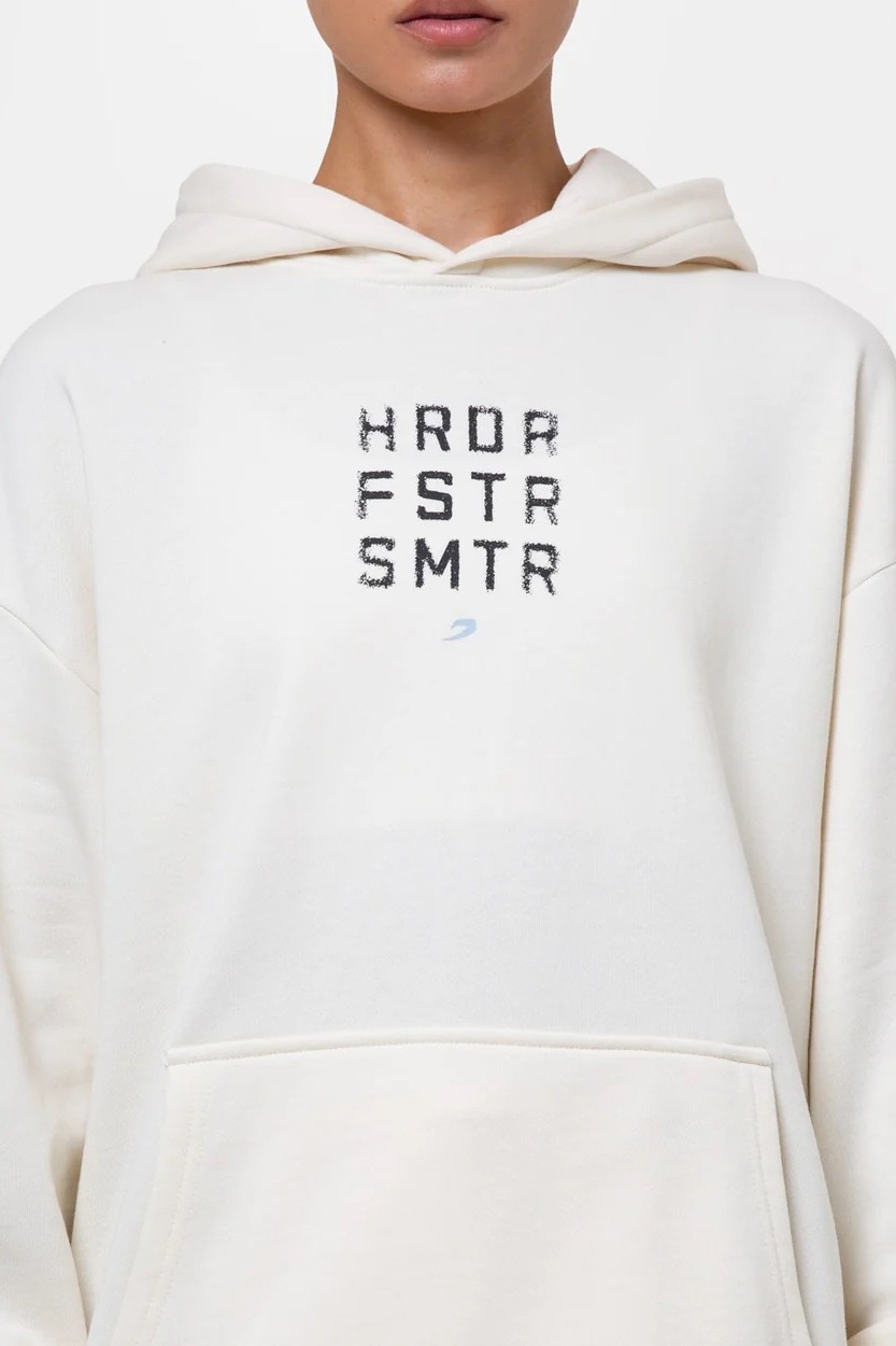 HRDR FSTR SMTR 오버사이즈 후디 아이보리