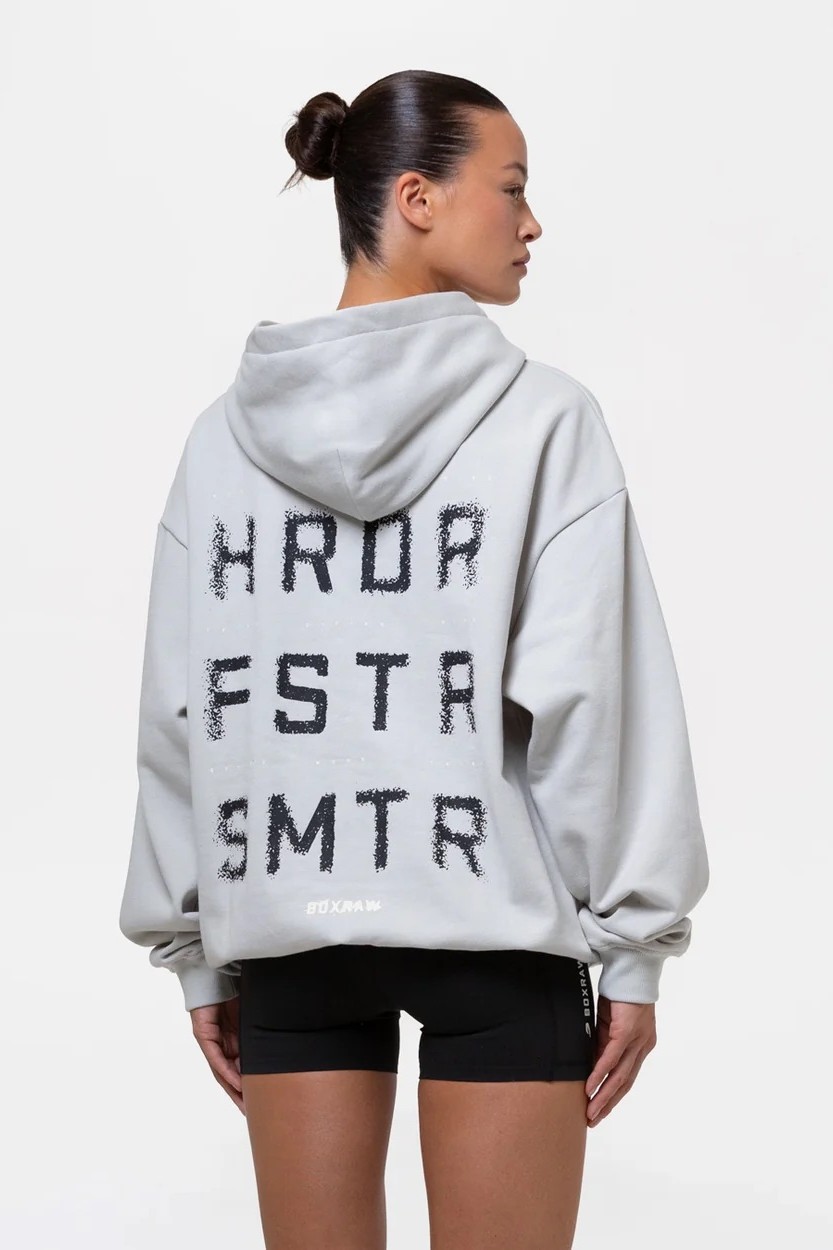 HRDR FSTR SMTR 오버사이즈 후디 슬레이트