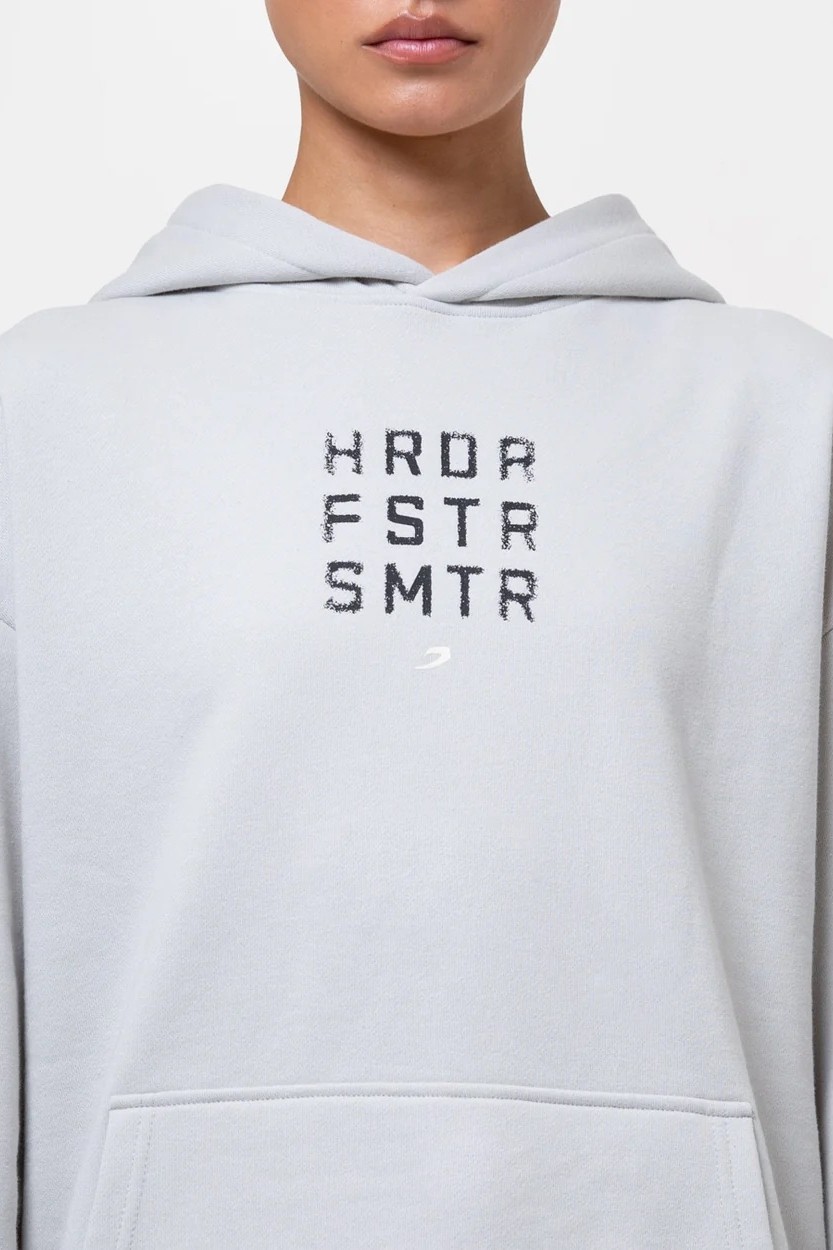 HRDR FSTR SMTR 오버사이즈 후디 슬레이트