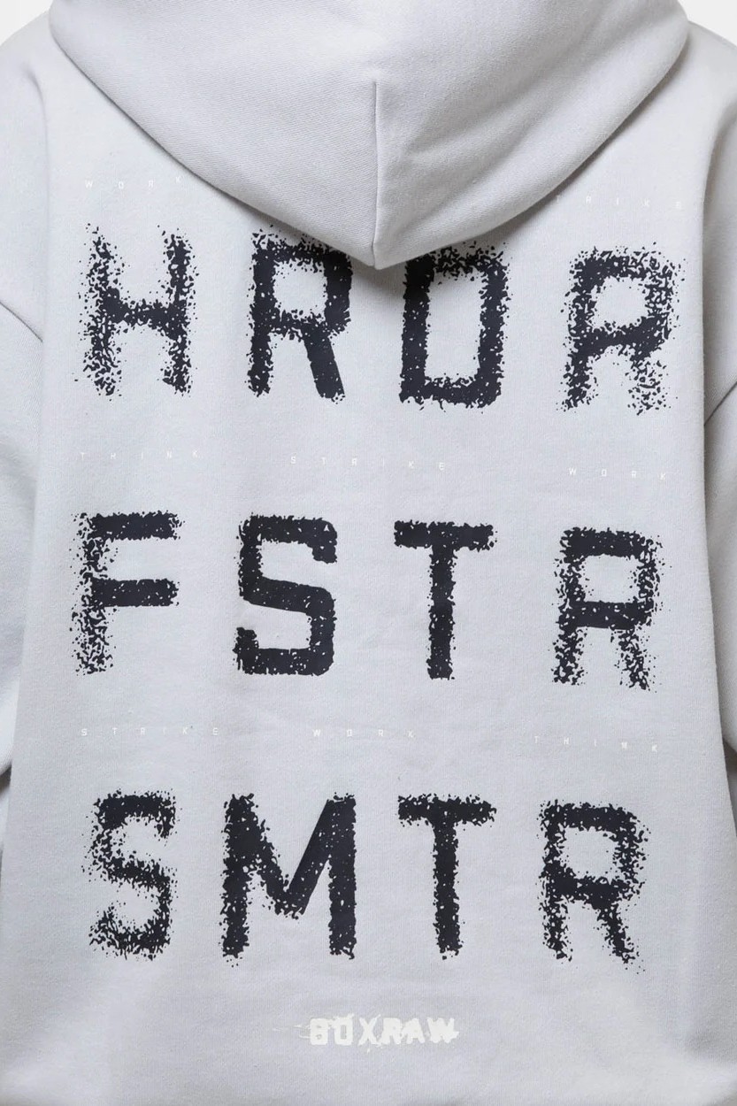 HRDR FSTR SMTR 오버사이즈 후디 슬레이트