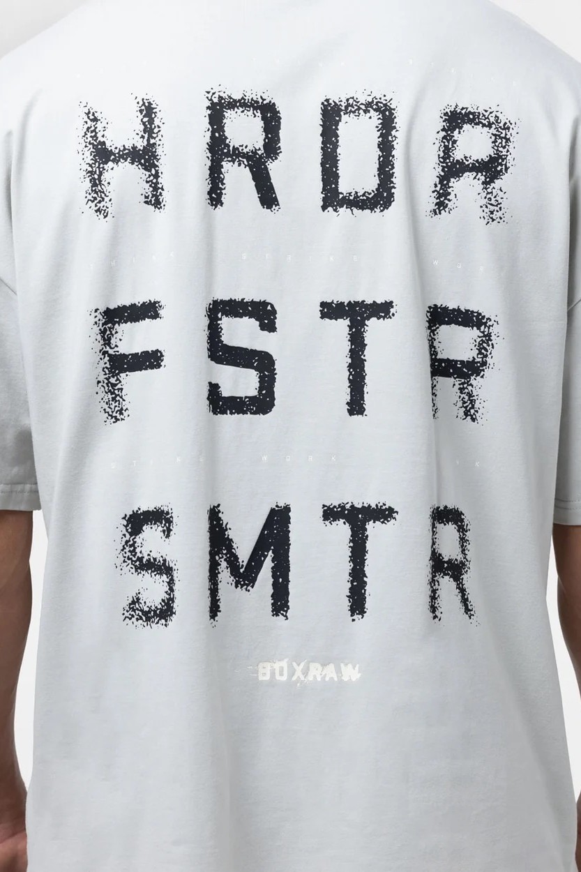 HRDR FSTR SMTR 오버사이즈 티셔츠 슬레이트